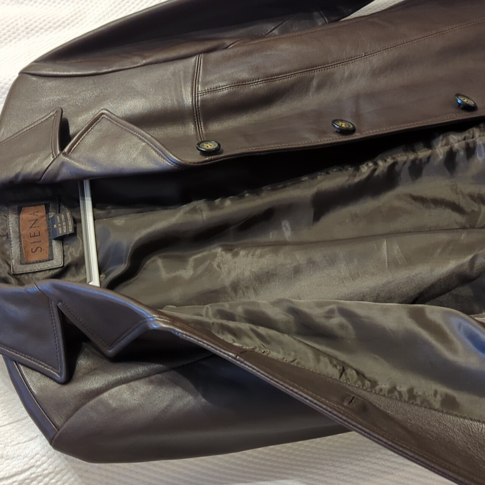 Siena Leather Blazer - Picture 8 of 8